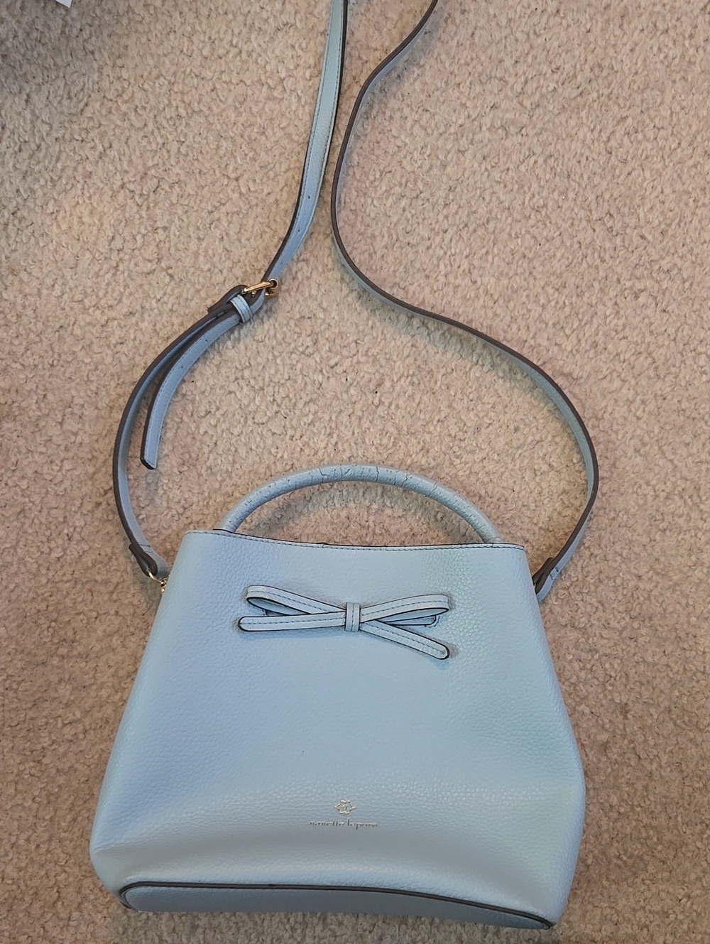 Nanette Lepore Light Blue Top-Handle Crossbody Bag